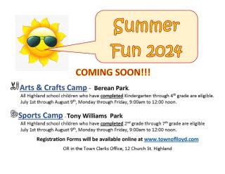Summer Fun 2024 Coming Soon!