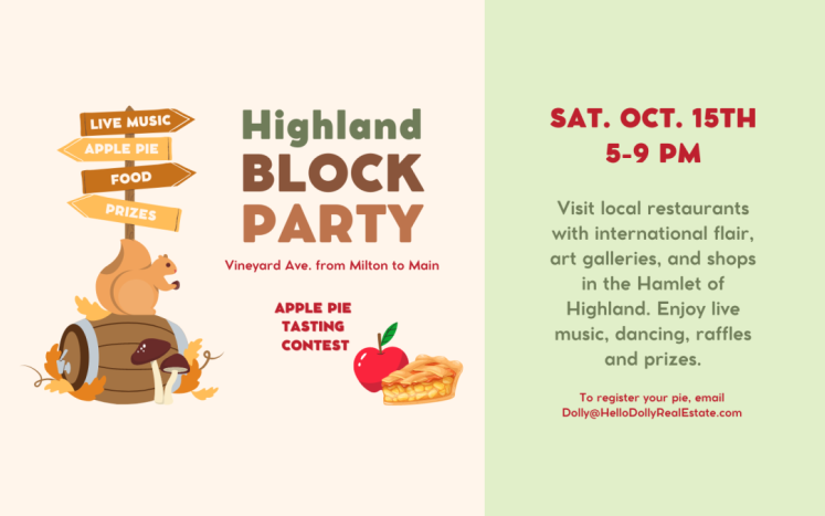 Highland Block Party - Saturday, October 15th
